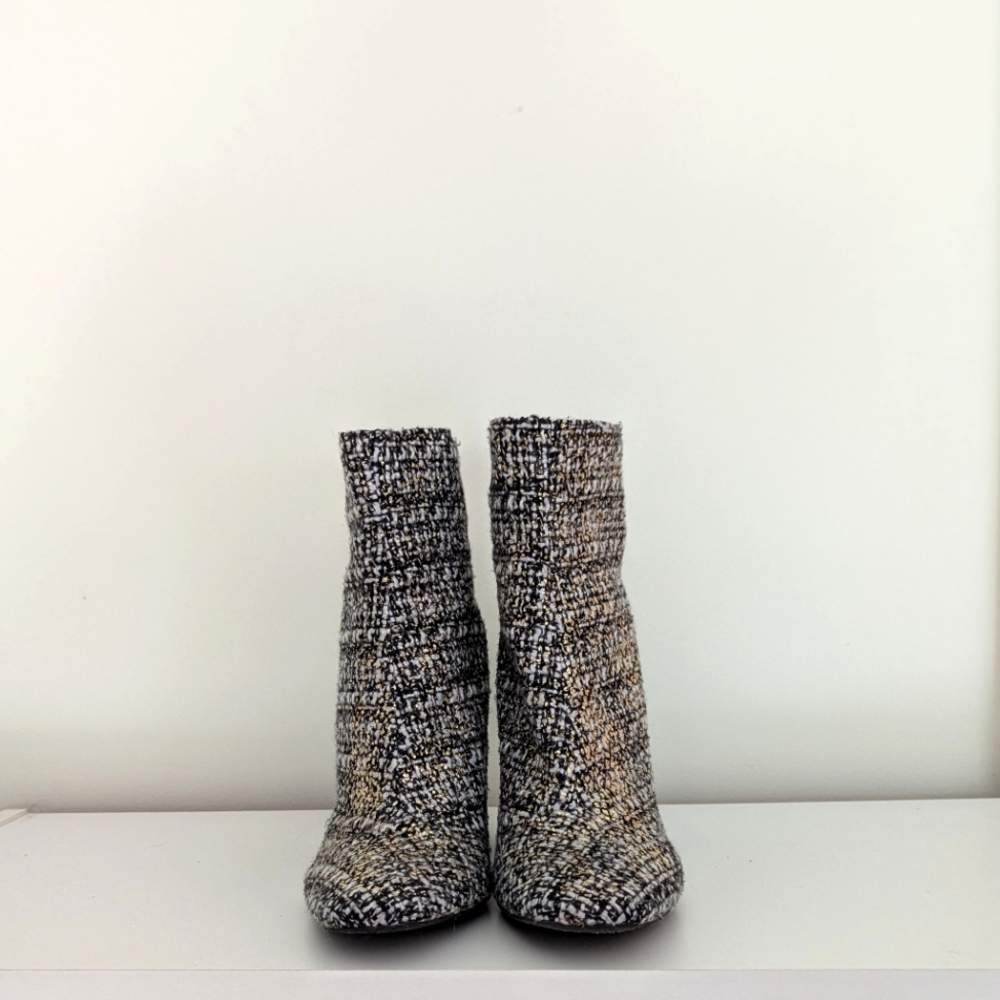 Sparkly Woven Jessica Simpson Boots - Picture 3 of 9